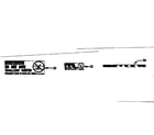 Sears 167415302 decals diagram