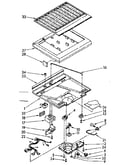 Compartment separator parts