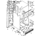 Kenmore 1068670331 cabinet parts diagram