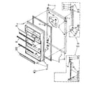 Kenmore 1068670371 refrigerator door parts diagram