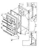 Refrigerator door parts