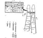 Sears 167421404 replacement parts diagram
