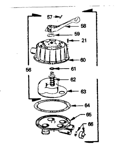 Valve top assembly
