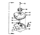 Sears 167410080 backwash valve assembly diagram