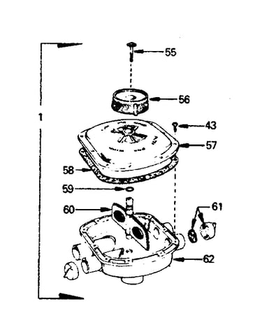 Backwash valve assembly