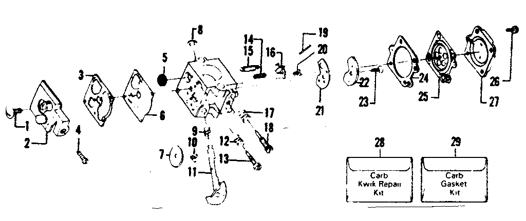 Carburetor assembly #35183