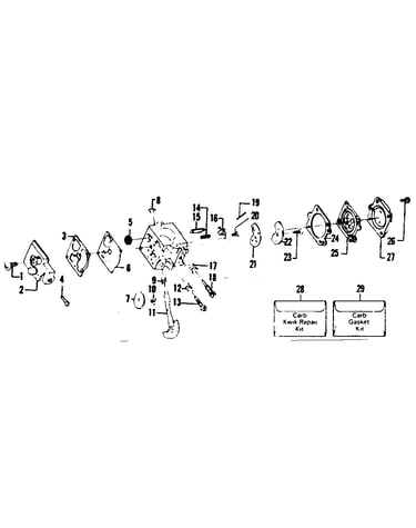 Carburetor assembly #35183