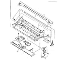 Toshiba P351/P341 mechanism assembly diagram