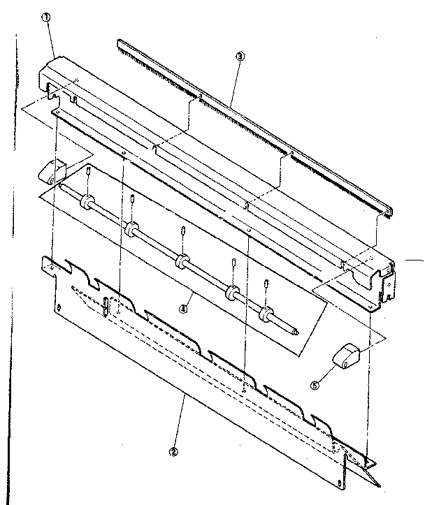 Assy, roller-reject