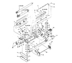 Sears 217292/293 2 printer mechanism diagram