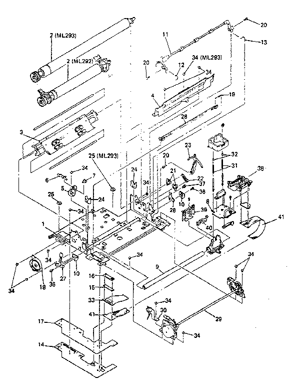 2 printer mechanism