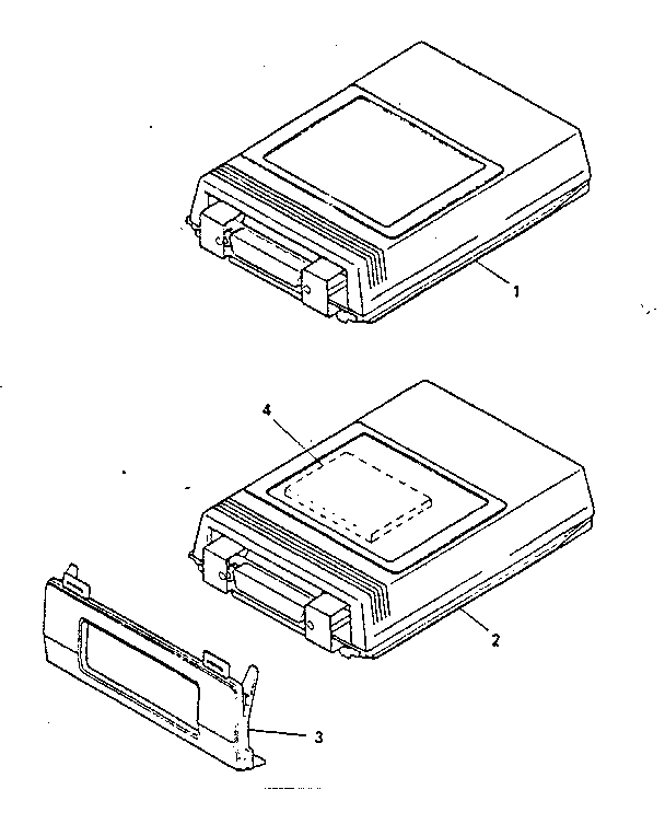 Personality module package with rs-232-c serial interface