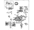 Briggs & Stratton 92500 TO 92599 (3152-01 - 3152-01) 4-cycle engine diagram