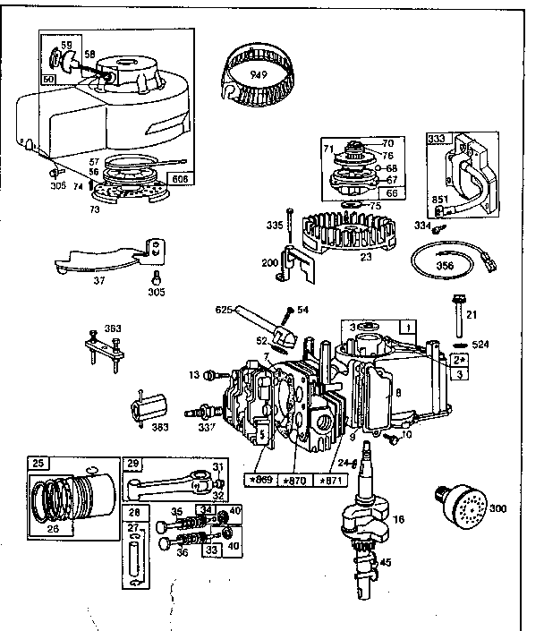 4-cycle engine