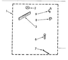Kenmore 11082672810 miscellaneous parts diagram