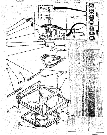 Machine base parts