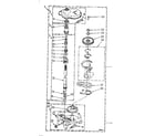 Kenmore 11082672810 gearcase parts diagram