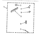 Kenmore 11082673800 miscellaneous parts diagram