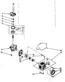 Brake, clutch, gearcase, motor and pump parts