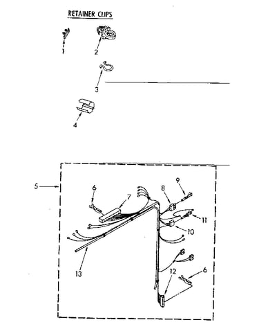 Wiring harness parts