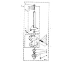 Kenmore 11082673300 brake and drive tube parts diagram