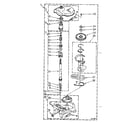 Kenmore 11082673800 gearcase parts diagram