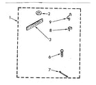 Kenmore 11082681610 miscellaneous parts diagram
