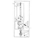 Kenmore 11082681110 brake and drive tube parts diagram
