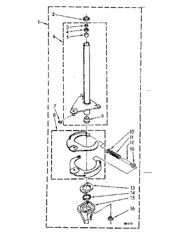 Brake and drive tube parts