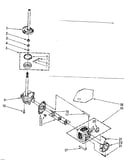 Brake, clutch, gearcase, motor and pump parts