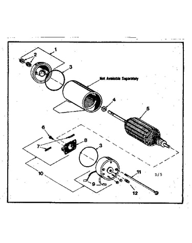 Electrical motor assembly parts