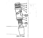 Sears 502473841 head fittings diagram