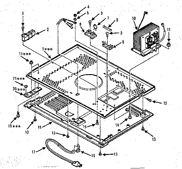 MICROWAVE PARTS