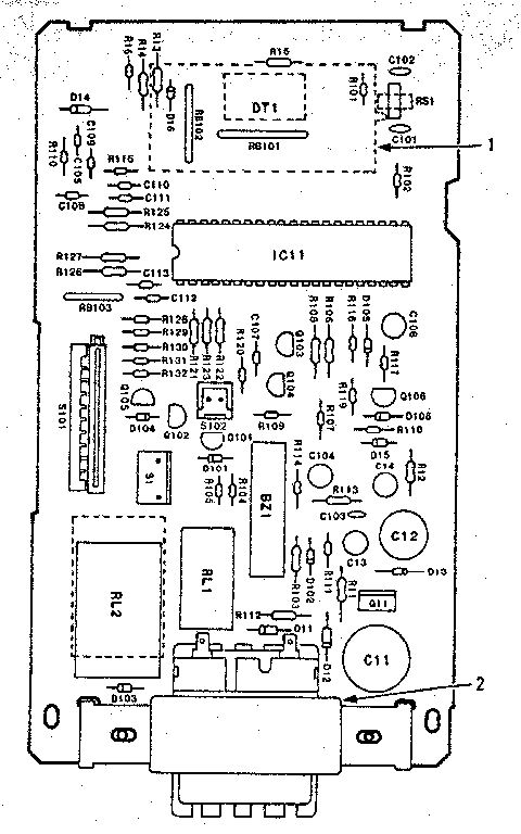 POWER AND CONTROL CIRCUIT BOARD