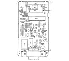 Kenmore 5658721381 power and control circuit board diagram