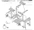 Kenmore 920106620 delux cart diagram