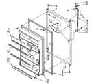 Kenmore 1068370710 refrigerator door diagram