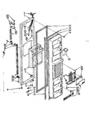 Freezer door parts
