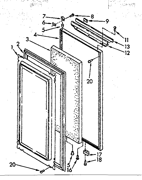 HANDI-DOOR PARTS