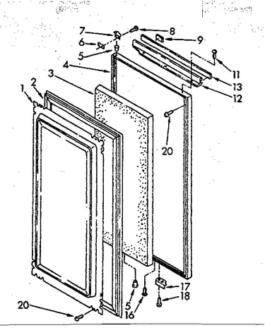 Handi-door parts