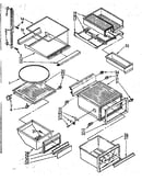 Refrigerator interior parts