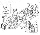 Kenmore 1068566832 icemaker parts diagram