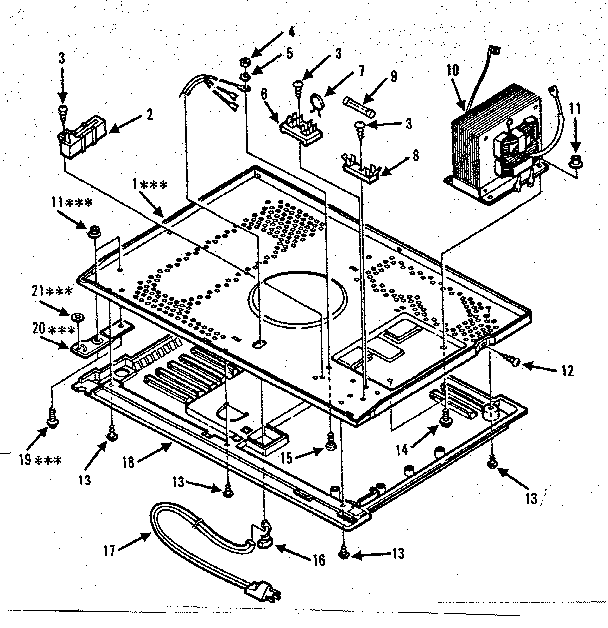 MICROWAVE PARTS