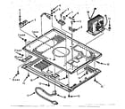 Kenmore 5678721381 microwave parts diagram