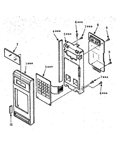 Control panel parts