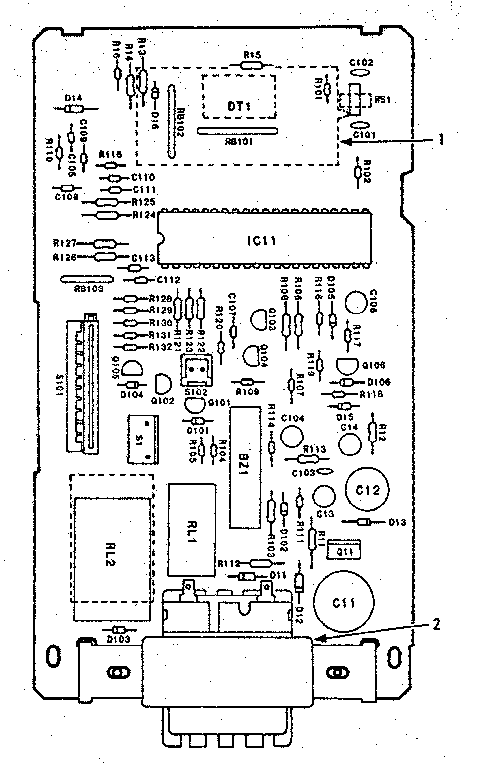 POWER AND CONTROL CIRCUIT BOARD