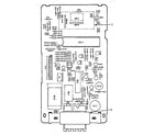 Kenmore 5678721381 power and control circuit board diagram