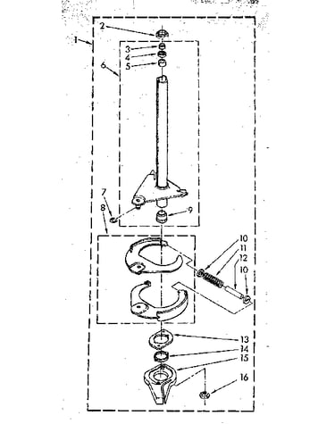 Brake and drive tube