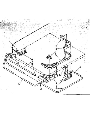 Bleach, detergent and rinse dispenser