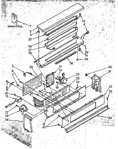 Console panel parts